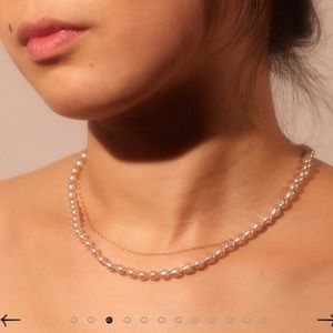 Catbird LIMITED EDITION Ghost Rose Pearl Necklace